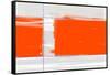 Orange Rectangle-NaxArt-Framed Stretched Canvas