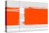 Orange Rectangle-NaxArt-Stretched Canvas