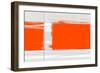 Orange Rectangle-NaxArt-Framed Art Print