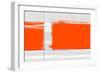 Orange Rectangle-NaxArt-Framed Art Print