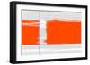 Orange Rectangle-NaxArt-Framed Art Print