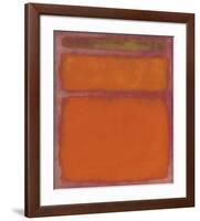 Orange, Red, Yellow, 1961-Mark Rothko-Framed Giclee Print