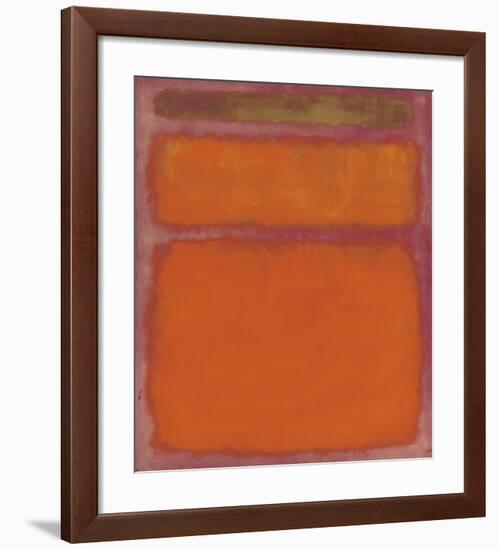 Orange, Red, Yellow, 1961-Mark Rothko-Framed Giclee Print