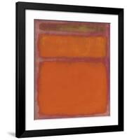 Orange, Red, Yellow, 1961-Mark Rothko-Framed Giclee Print