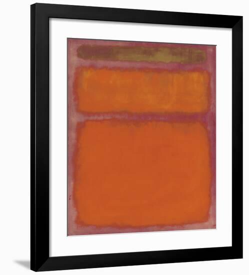 Orange, Red, Yellow, 1961-Mark Rothko-Framed Giclee Print