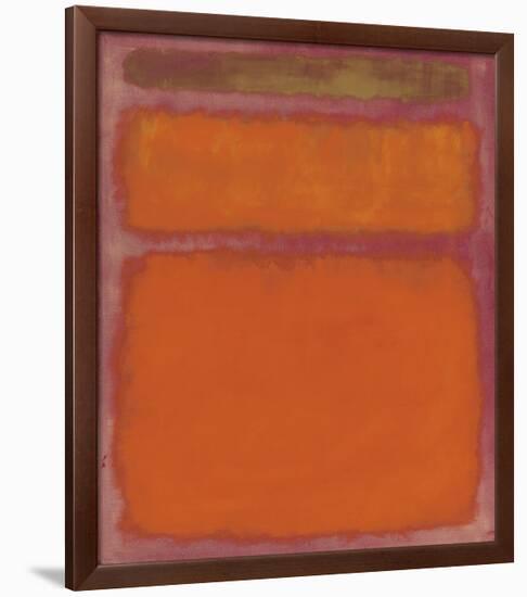 Orange, Red, Yellow, 1961-Mark Rothko-Framed Giclee Print