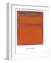 Orange, Red, Yellow, 1961-Mark Rothko-Framed Giclee Print