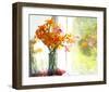 Orange Reflection-Judy Stalus-Framed Art Print