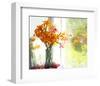 Orange Reflection-Judy Stalus-Framed Art Print