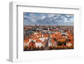 Orange Roof-Belinda Shi-Framed Photographic Print