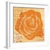 Orange Rose-Anna Flores-Framed Art Print