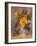 Orange Roses in a Blue and White Jug-Albert Williams-Framed Giclee Print