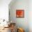 Orange Ruffles III-Rita Crane-Framed Stretched Canvas displayed on a wall