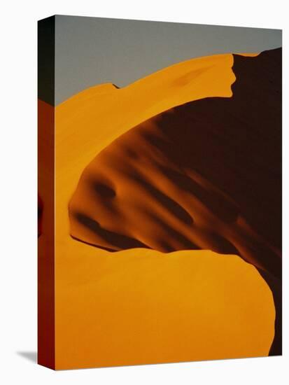 Orange Sand Dune-Michele Westmorland-Stretched Canvas