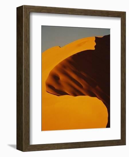 Orange Sand Dune-Michele Westmorland-Framed Photographic Print