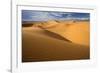 Orange Sand Dunes and Sand Ripples, Erg Chebbi Sand Sea, Sahara Desert Near Merzouga-Lee Frost-Framed Photographic Print