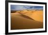 Orange Sand Dunes and Sand Ripples, Erg Chebbi Sand Sea, Sahara Desert Near Merzouga-Lee Frost-Framed Photographic Print