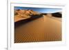 Orange Sand Dunes and Sand Ripples, Erg Chebbi Sand Sea, Sahara Desert Near Merzouga-Lee Frost-Framed Photographic Print