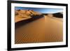 Orange Sand Dunes and Sand Ripples, Erg Chebbi Sand Sea, Sahara Desert Near Merzouga-Lee Frost-Framed Photographic Print