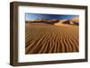 Orange Sand Dunes and Sand Ripples, Erg Chebbi Sand Sea, Sahara Desert Near Merzouga-Lee Frost-Framed Photographic Print