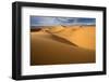 Orange Sand Dunes and Sand Ripples, Erg Chebbi Sand Sea, Sahara Desert Near Merzouga-Lee Frost-Framed Photographic Print