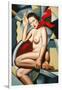 Orange Scarf-Catherine Abel-Framed Giclee Print