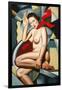 Orange Scarf-Catherine Abel-Framed Giclee Print