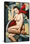 Orange Scarf-Catherine Abel-Framed Stretched Canvas