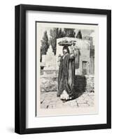 Orange-Seller. Egypt, 1879-null-Framed Premium Giclee Print