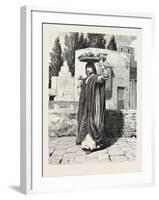 Orange-Seller. Egypt, 1879-null-Framed Giclee Print