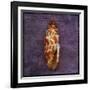 Orange Shell-John W Golden-Framed Giclee Print