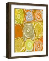 Orange Sherbert-Ricki Mountain-Framed Art Print