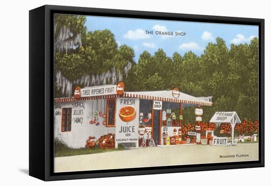 Orange Shop, Florida-null-Framed Stretched Canvas