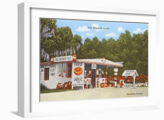 Orange Shop, Florida-null-Framed Art Print