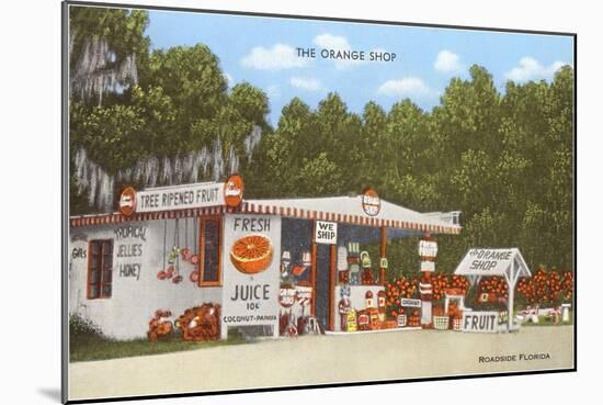 Orange Shop, Florida-null-Mounted Art Print