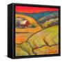 Orange Sky Farm-Blenda Tyvoll-Framed Stretched Canvas