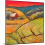 Orange Sky Farm-Blenda Tyvoll-Mounted Art Print