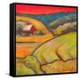 Orange Sky Farm-Blenda Tyvoll-Framed Stretched Canvas