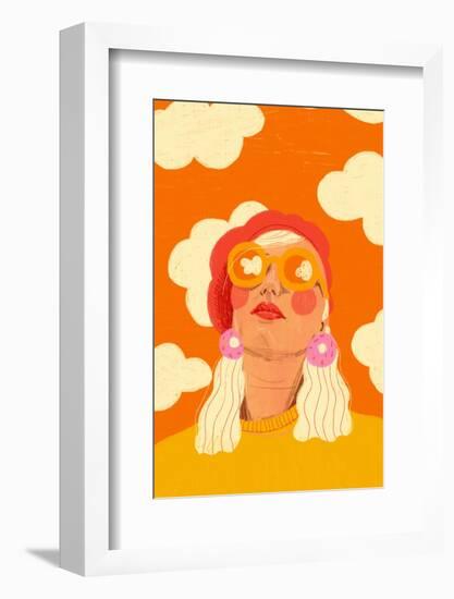 Orange Sky-Gigi Rosado-Framed Photographic Print