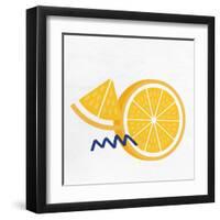 Orange Slice 2-Allen Kimberly-Framed Art Print