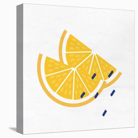 Orange Slice 3-Allen Kimberly-Stretched Canvas