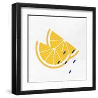 Orange Slice 3-Allen Kimberly-Framed Art Print