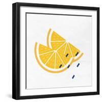 Orange Slice 3-Allen Kimberly-Framed Art Print