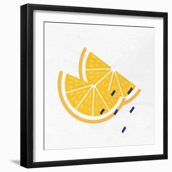 Orange Slice 3-Allen Kimberly-Framed Art Print