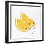 Orange Slice 3-Allen Kimberly-Framed Art Print