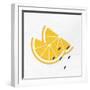 Orange Slice 3-Allen Kimberly-Framed Art Print