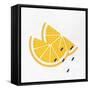 Orange Slice 3-Allen Kimberly-Framed Stretched Canvas