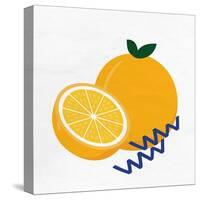Orange Slice 4-Allen Kimberly-Stretched Canvas
