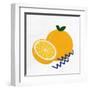 Orange Slice 4-Allen Kimberly-Framed Art Print