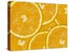 Orange Slices, Filling the Picture-Steven Morris-Stretched Canvas